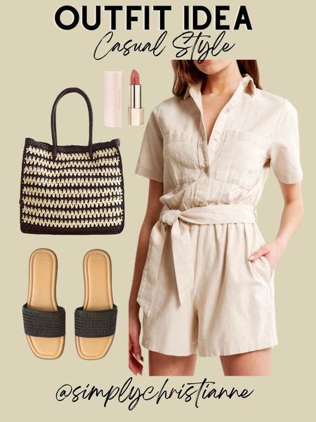 Abercrombie Casual spring outfit, summer outfit 

#LTKstyletip #LTKshoecrush #LTKitbag