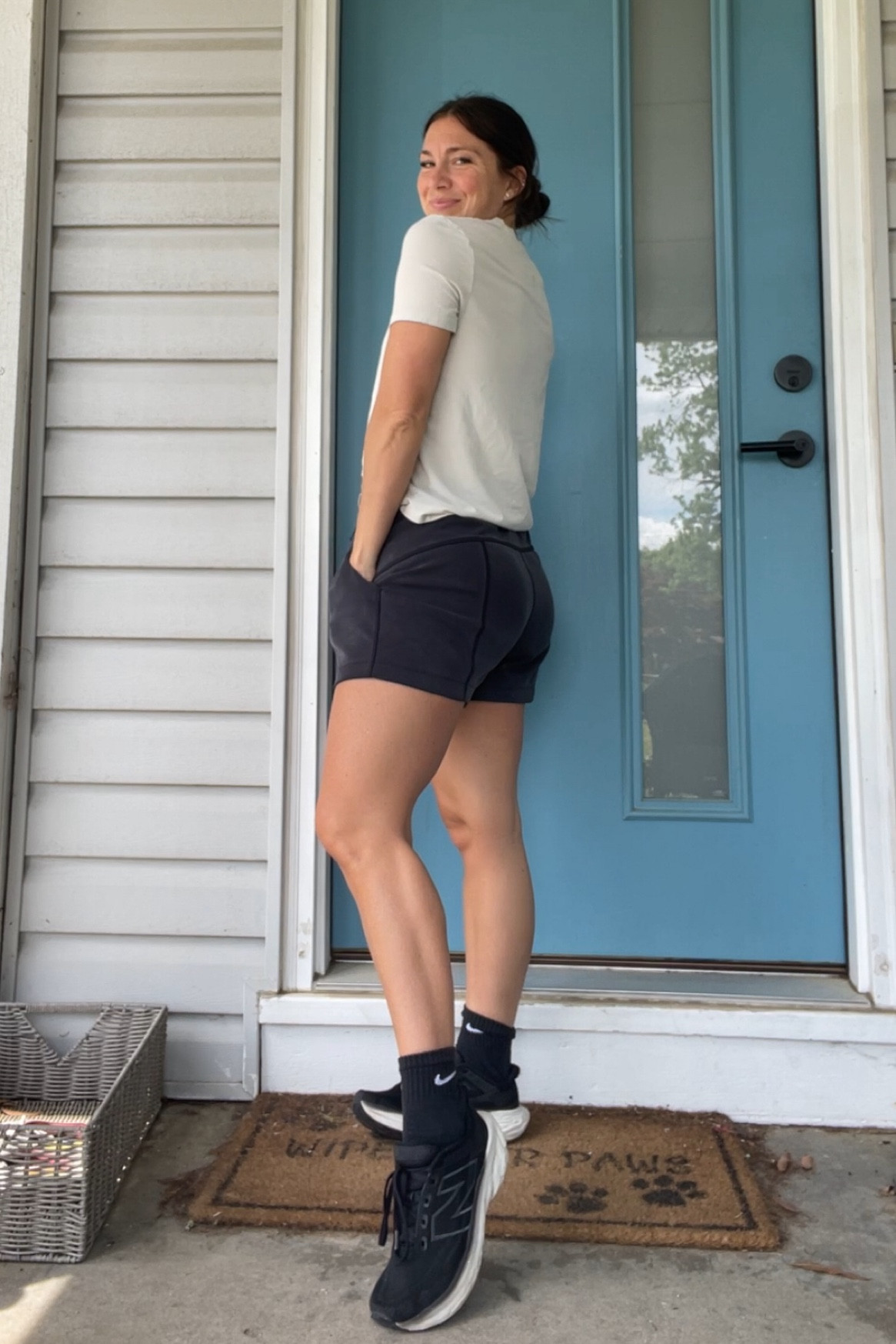 Shirt: size 4, shorts: size 6

#LTKActive #LTKFitness