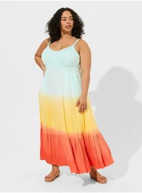 Maxi Super Soft Tiered Dress | Torrid (US & Canada)