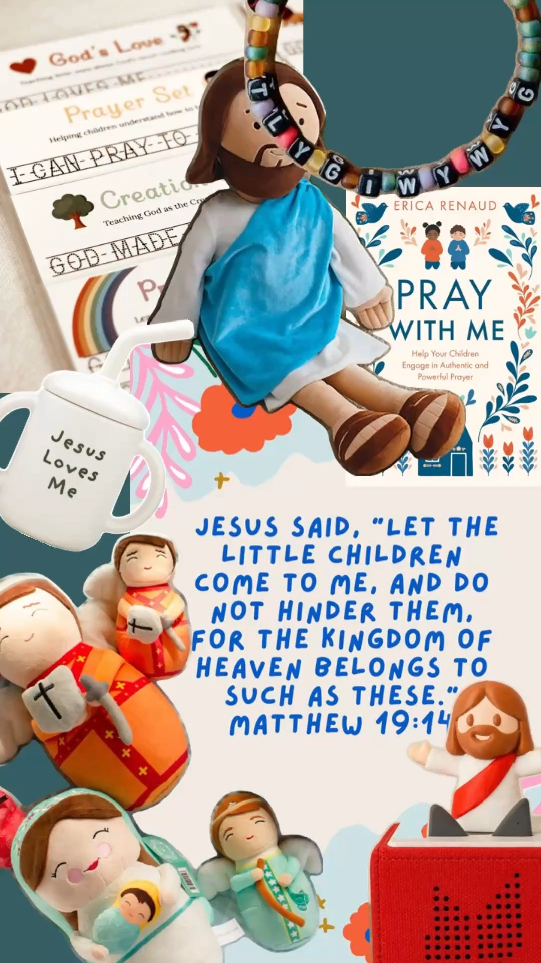 Faith-filled items for the little souls in your life—this fun compilation of items features homeschool curriculum to child’s play-things!

#LTKmomlife #LTKKids #LTKBaby