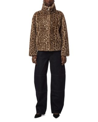 Apparis Brooks Leopard Faux Fur Coat | Bloomingdale's (US)