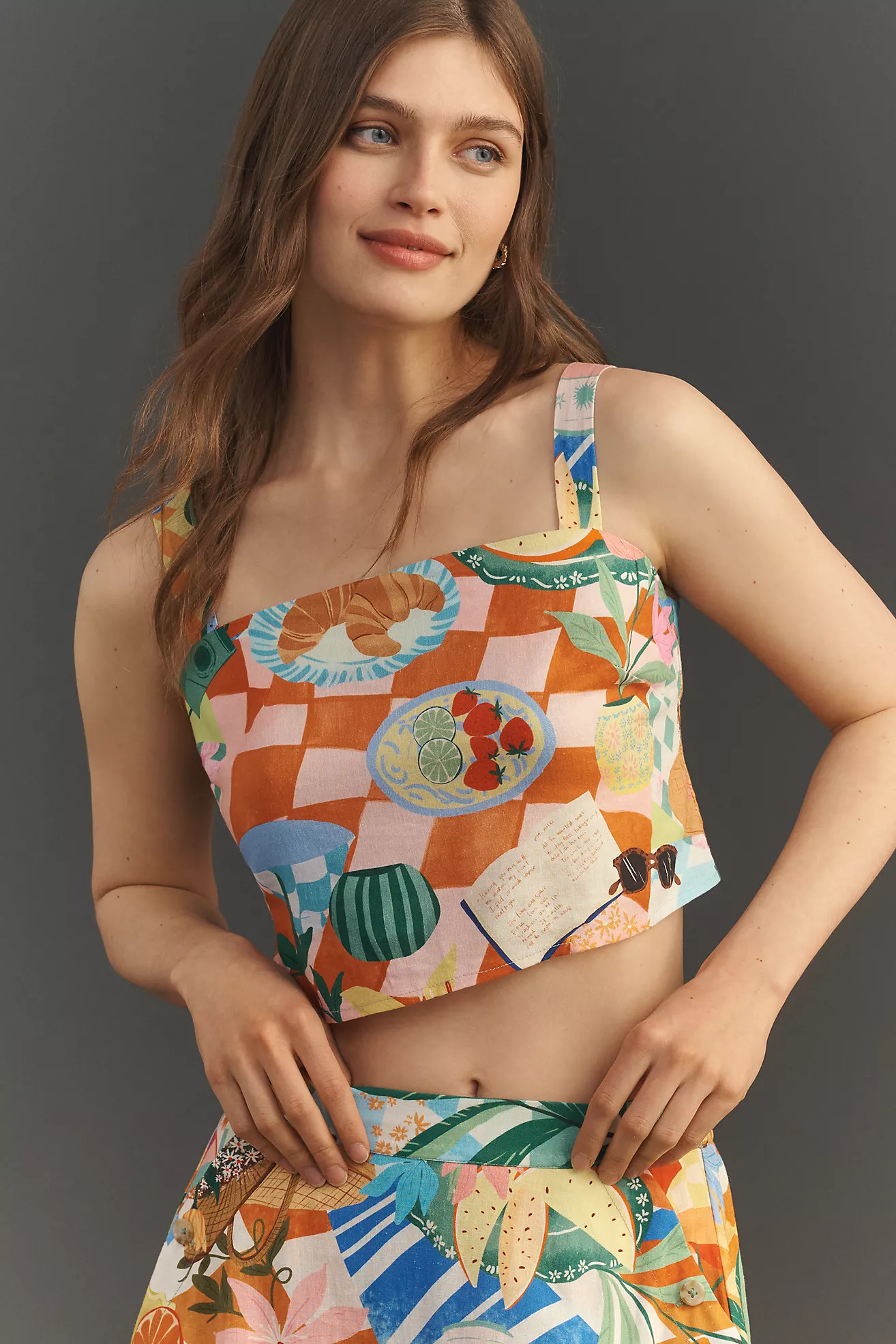 Hutch Adri Crop Top | Anthropologie (US)