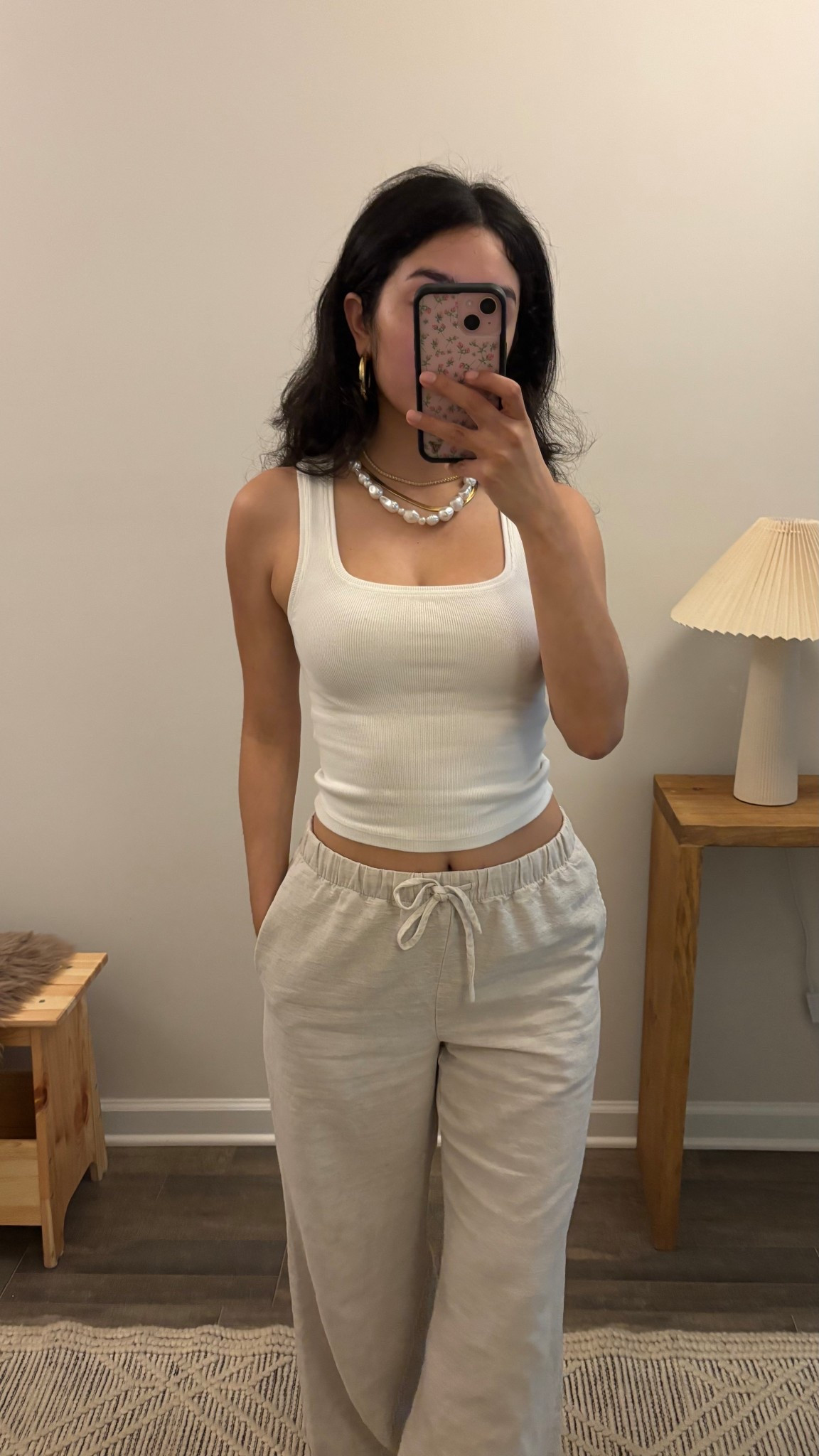 Aritzia lodge linen pants (s)
