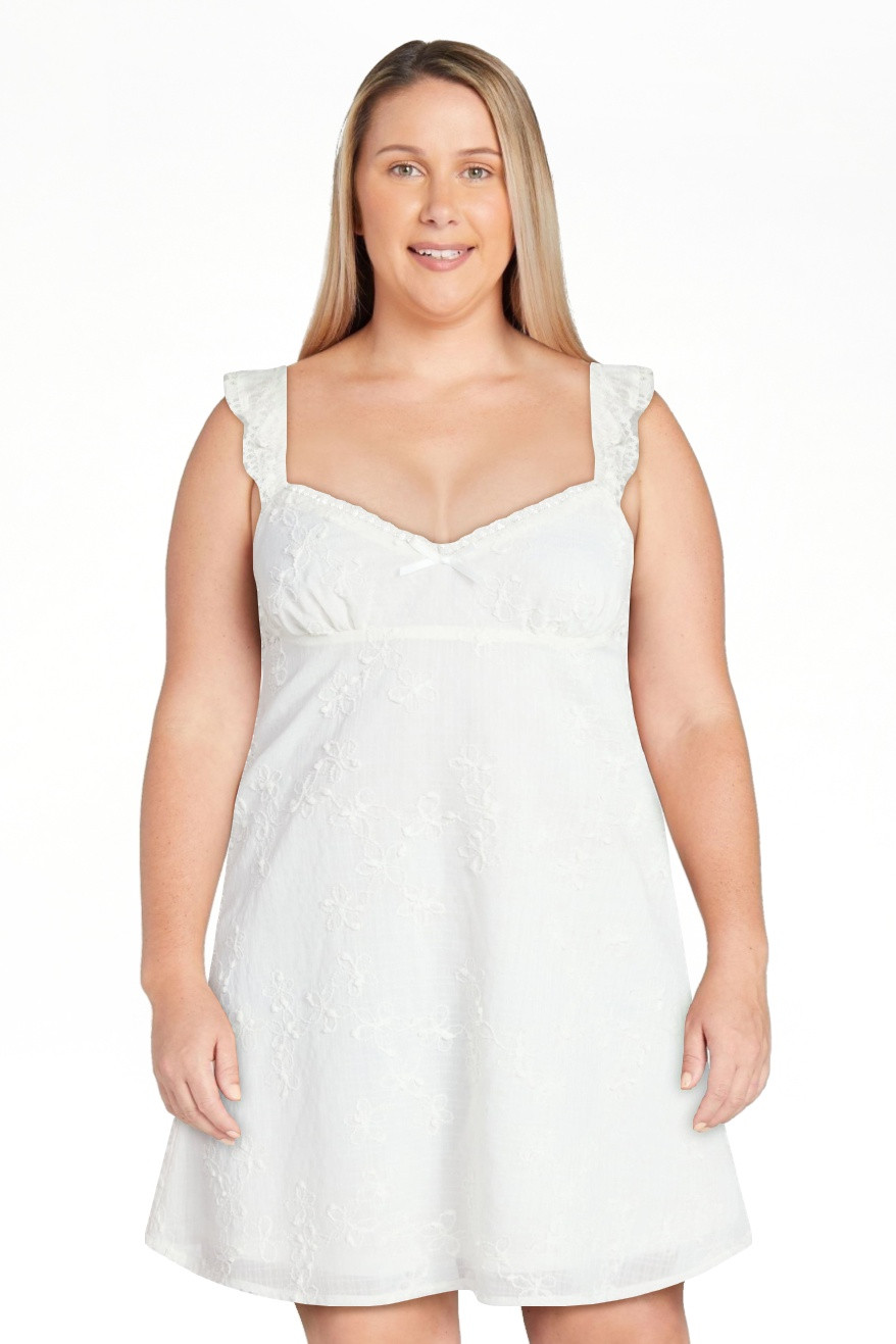 No Boundaries Ruffle Strap Mini Dress, Women's XXS-XXL | Walmart (US)