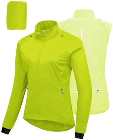 33,000ft Women's Zip Up Lightweight Athletic Workout Yoga Cycling Track Running Jacket Waterproof... | Amazon (US)