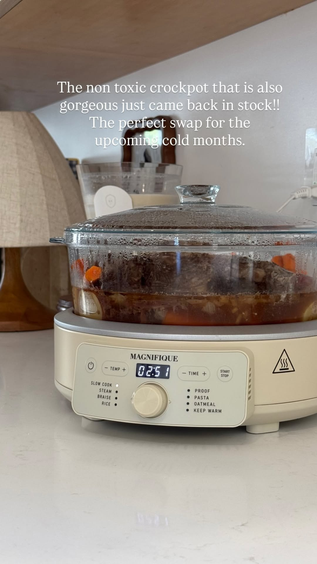 I just got this non-tox slow cooker and I am so excited about it!  

 #LTKfoodie #LTKHome