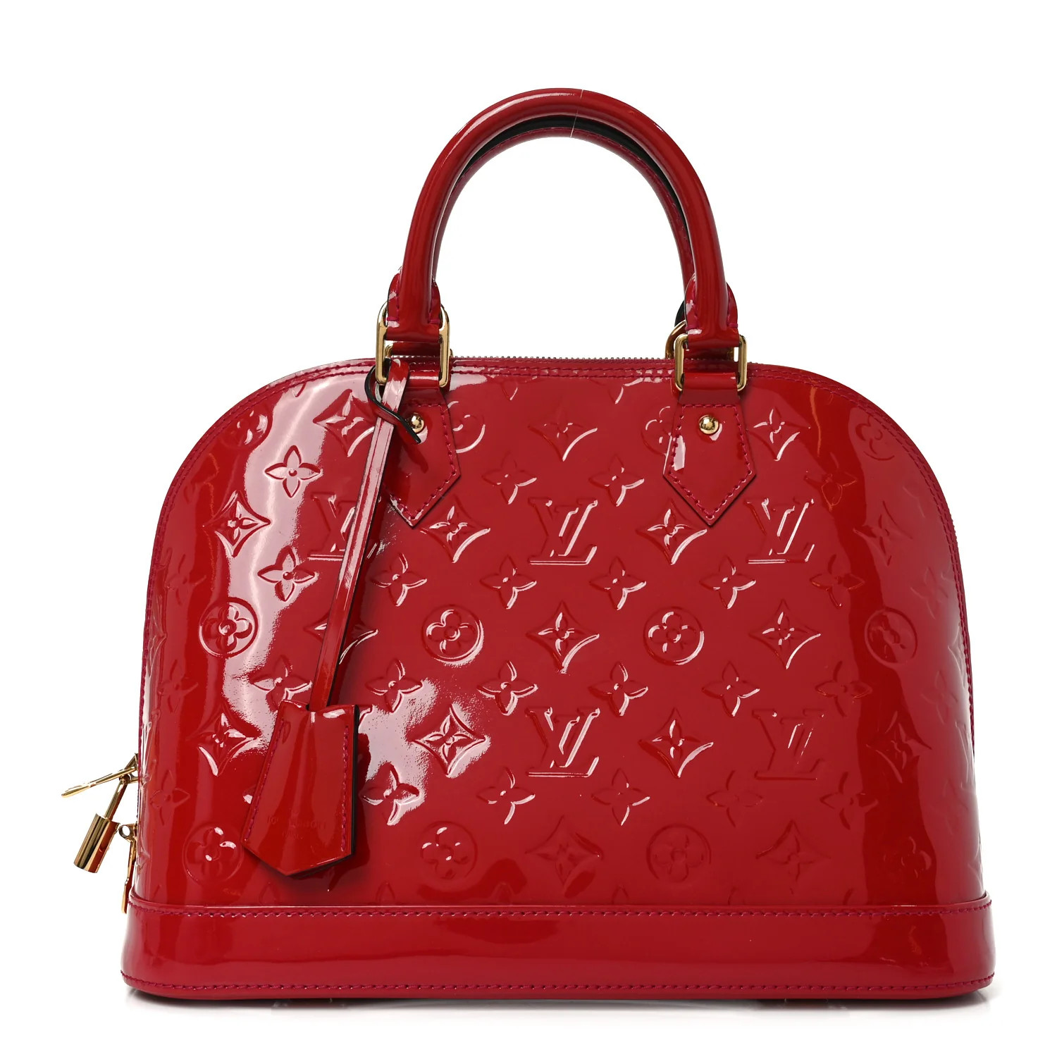 Louis Vuitton Vernis Alma PM Rose Indien 1886495 | FASHIONPHILE (US)