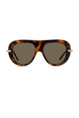 Loewe Shield Sunglasses in Brown | FWRD 