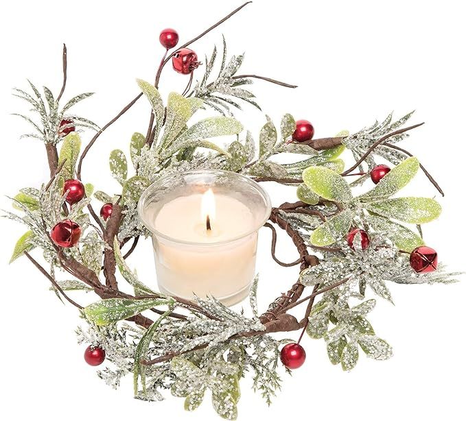 C&F Home Small Frosted Berry Candle Ring | Amazon (US)