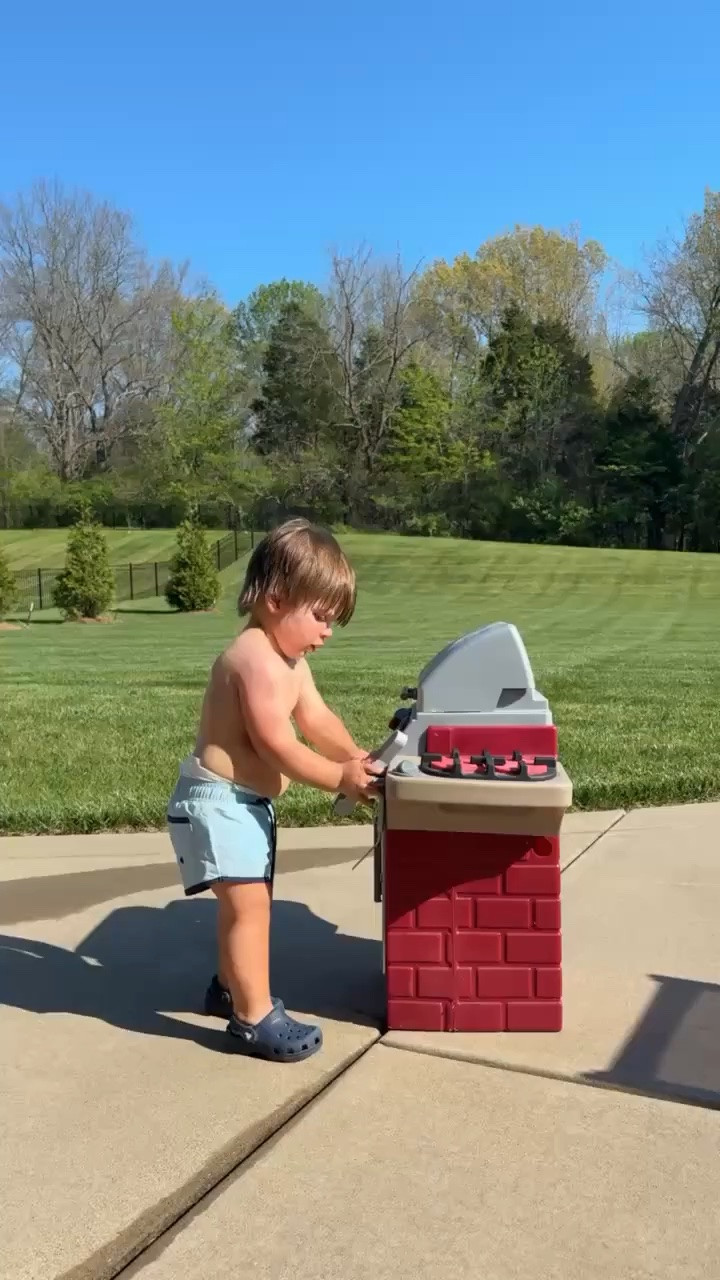 Don't ask my why Jackson has a bucket on his head 🤣

kids grill, kids toy sets, minnow, minnow trunks, minnow swim trunks, swim trunks for toddlers, little tikes, wayfair, toddlers, grace white

#LTKootd #LTKgrwm #LTKKids
