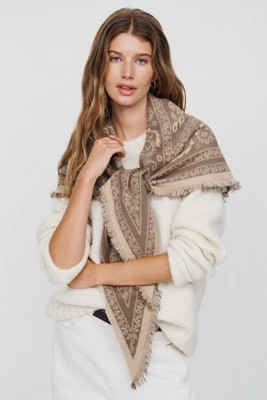 Large Bandana Triangle Scarf | Anthropologie (US)