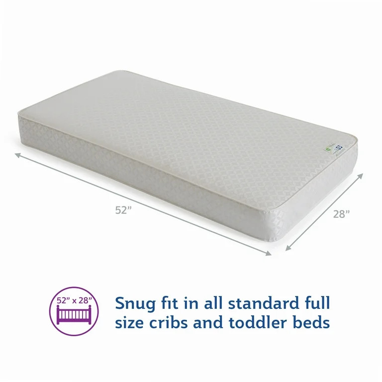 Sealy Baby Posturepedic Grow 2-Stage Crib and Toddler Bed Mattress - Walmart.com | Walmart (US)