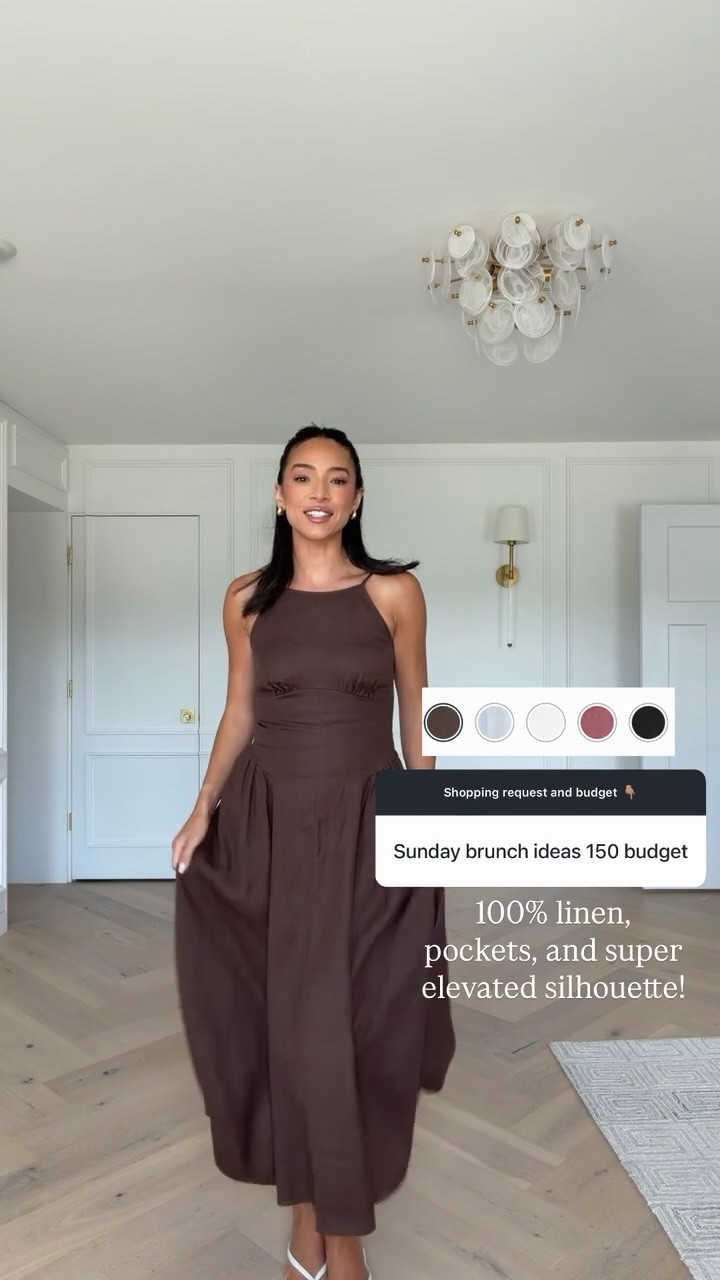 25% OFF all dresses at Abercrombie!! This one is 100% linen and has pockets! Wearing size S 🤎


summer outfit, summer dress, midi dress, summer dresses, vacation outfits, dinner outfit, date night outfits

#LTKSeasonal #LTKSaleAlert