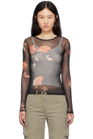 Our Legacy - Black Super Slim Long Sleeve T-Shirt | SSENSE