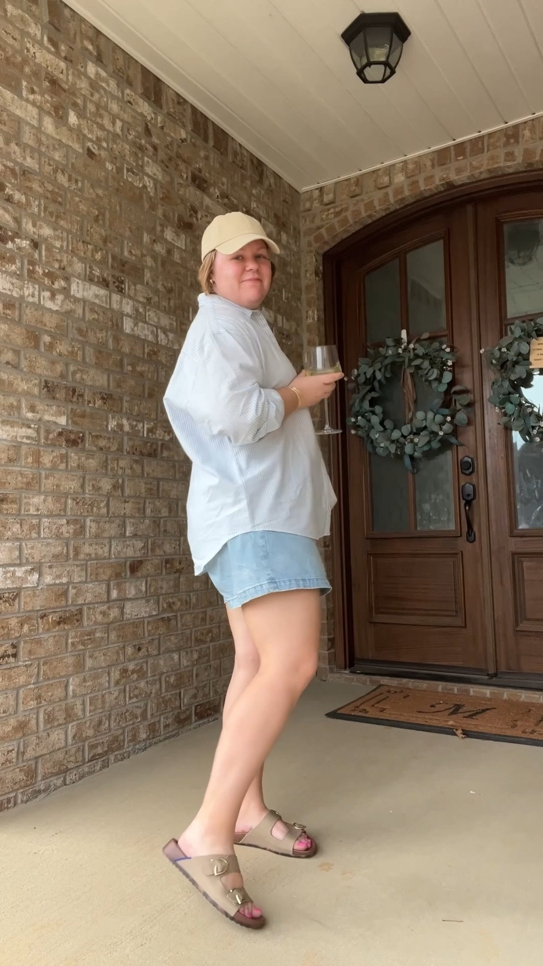 ootd — Abercrombie shorts, Rothy’s buckle slides, old navy button down, Chord hat

#LTKStyleTip #LTKMidsize #LTKSaleAlert