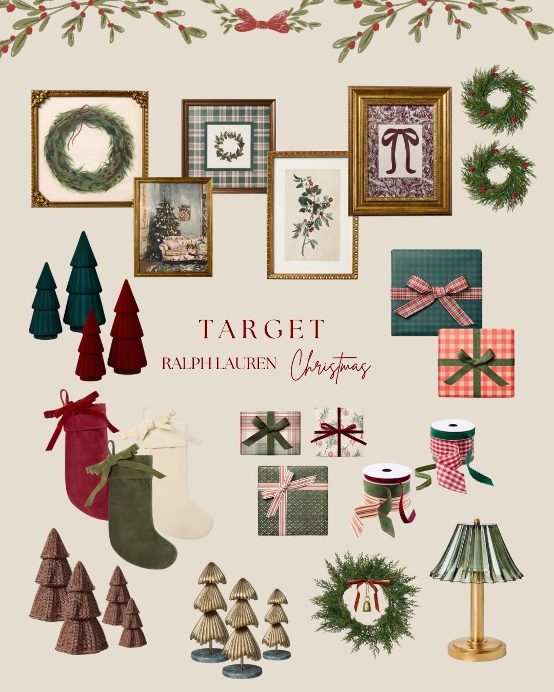Ralph Lauren Christmas on a Target budget 🎄🤎
Think timeless plaids, warm reds, and cozy charm, all without the designer price tag.

#LTKSeasonal #LTKHome #LTKHoliday