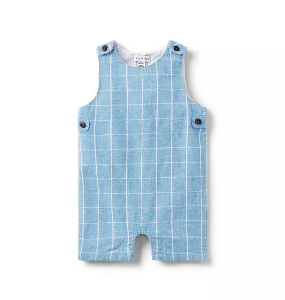 Baby Tattersall Romper | Janie and Jack