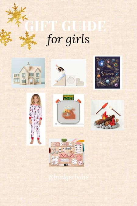 Gift ideas for little girls, we have and love these Gathr play blocks, this DK book, and the pajamas are just $7! Yoto player, busy board, campfire plush player and dollhouse all on Black Friday deal #giftguide

#LTKHoliday #LTKCyberWeek #LTKsalealert