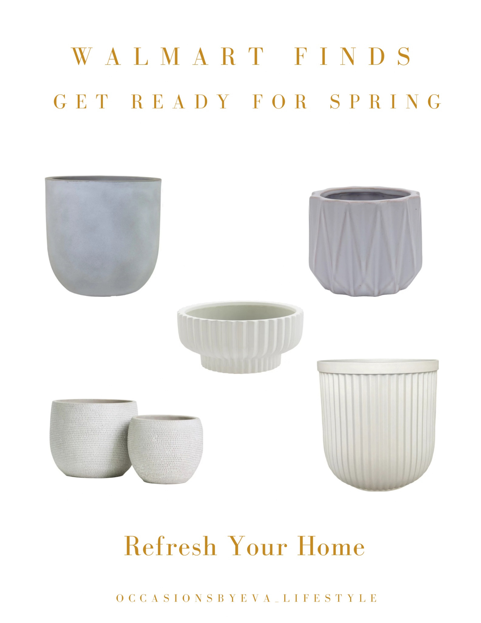 Add some beautiful plants to your home this Spring!  These stylish pieces from Walmart will make your plants look amazing in your space!  I have linked them for you on the blue link in my bio!

#LTKSeasonal #LTKstyletip