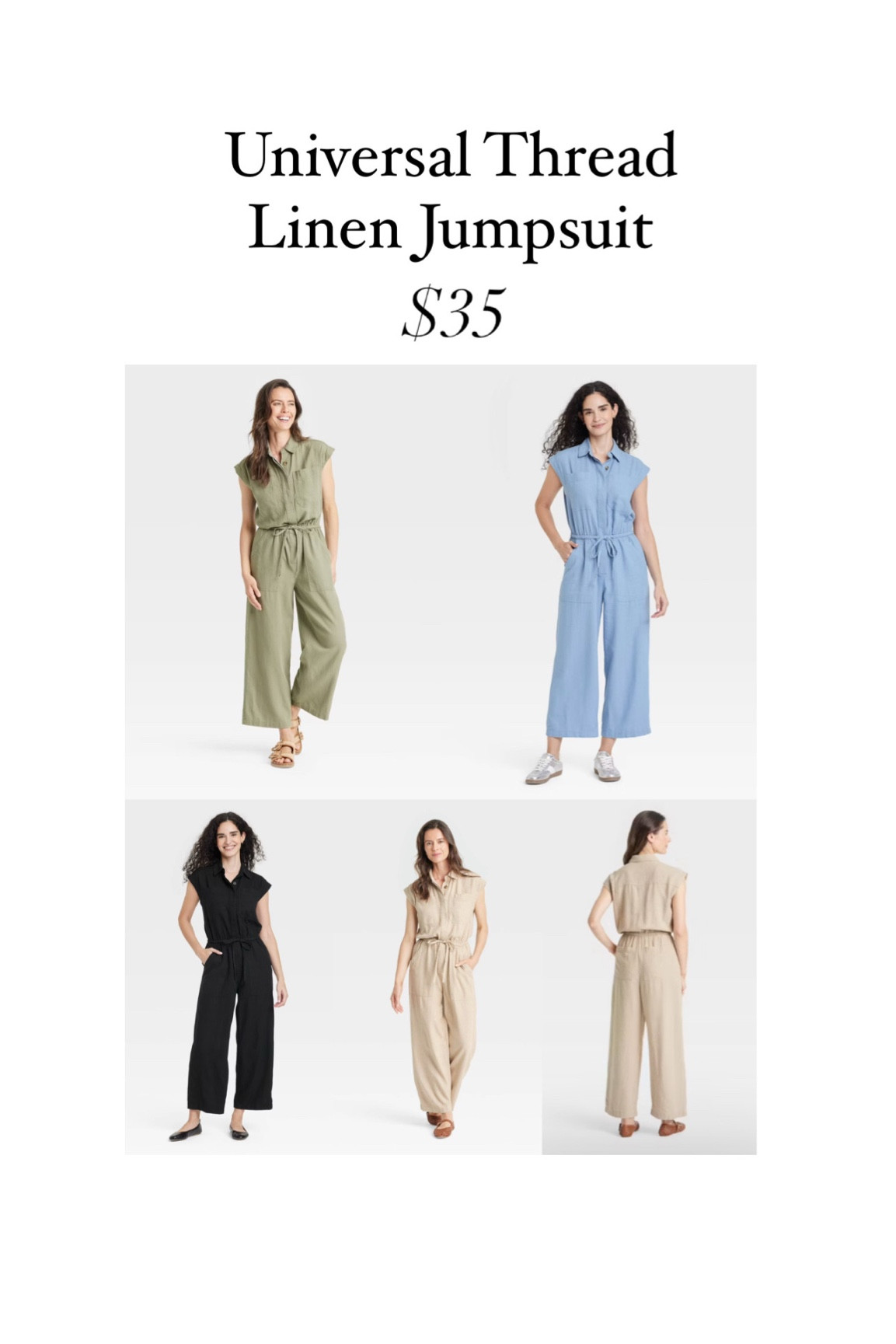Linen jumpsuit


#LTKSaleAlert #LTKFindsUnder50 #LTKSeasonal