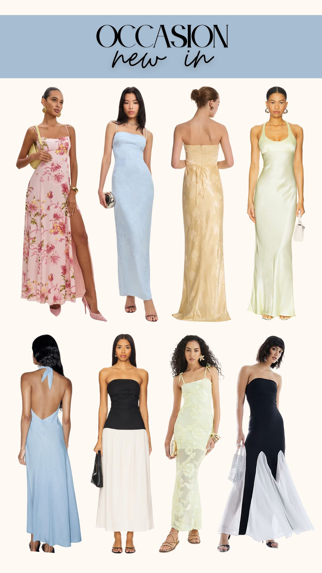 some gorgeous new in occasion wear, perfect for your next event 🫶🏼 wedding guest, races and summer garden party  

 

#LTKsummer #LTKwedding #LTKdresses