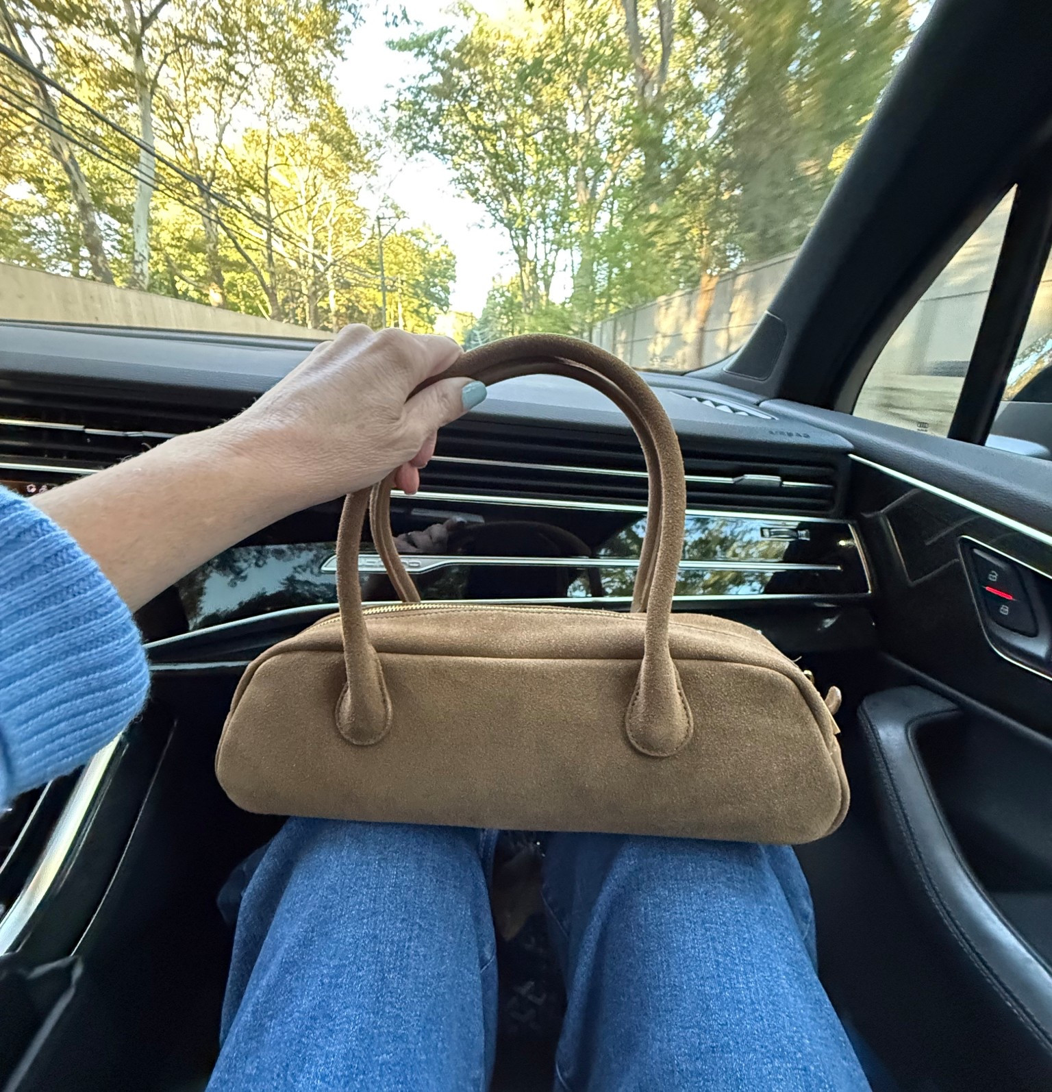 Get this brown suede bag!
You can snap the flower charm on or off! 
I love it so much 🤎🤎🤎🤎

#LTKItBag #LTKOver40 #LTKSeasonal