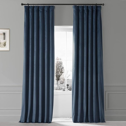 Signature Plush Velvet Blackout Curtain