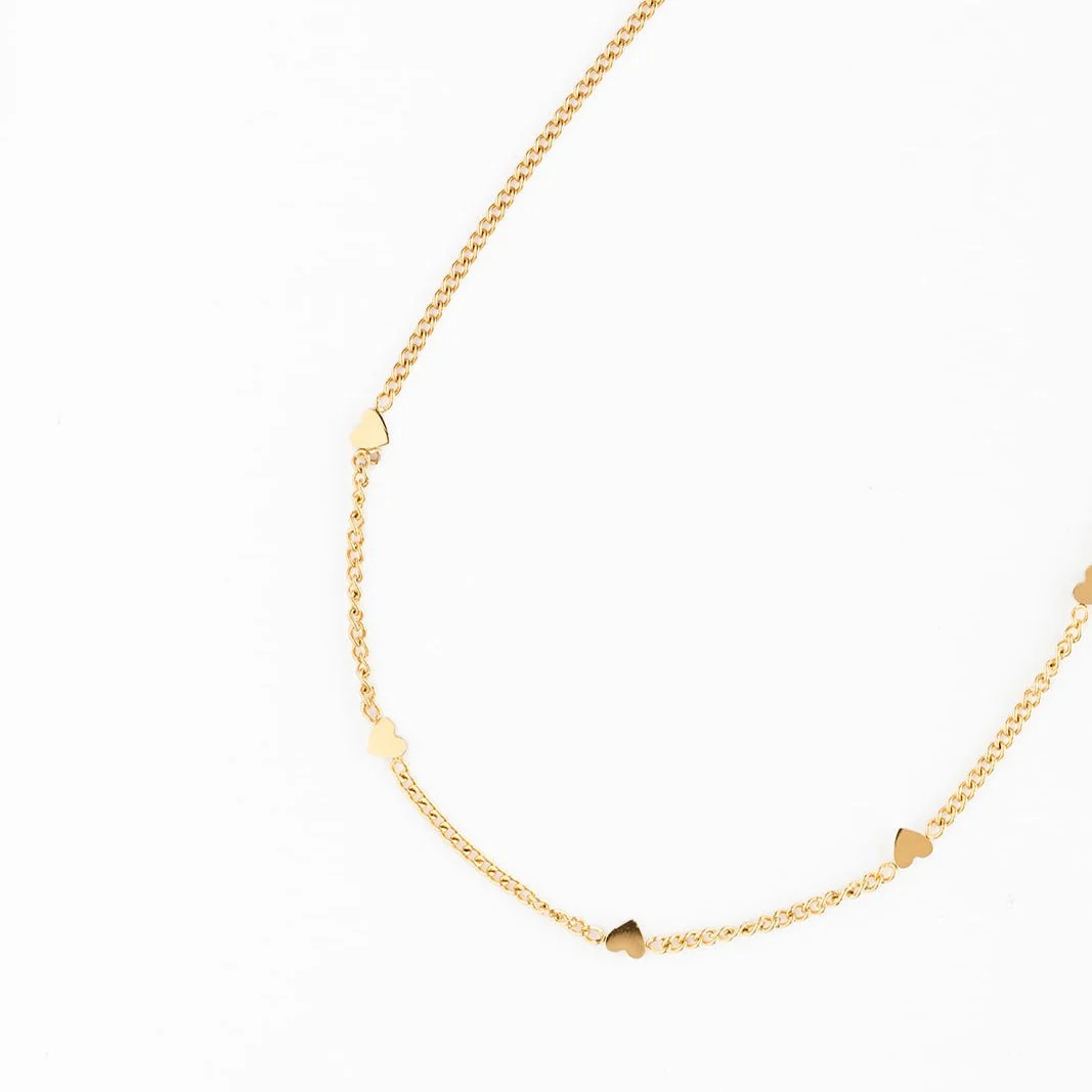 Mini Heart Necklace | Pip Pop Post