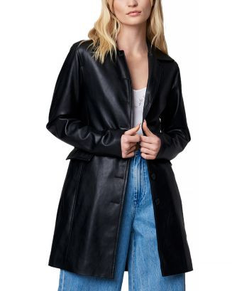 BLANKNYC Faux Leather Trench Coat  | Bloomingdale's Women Coats & Jackets Fall Jackets | Bloomingdale's (US)