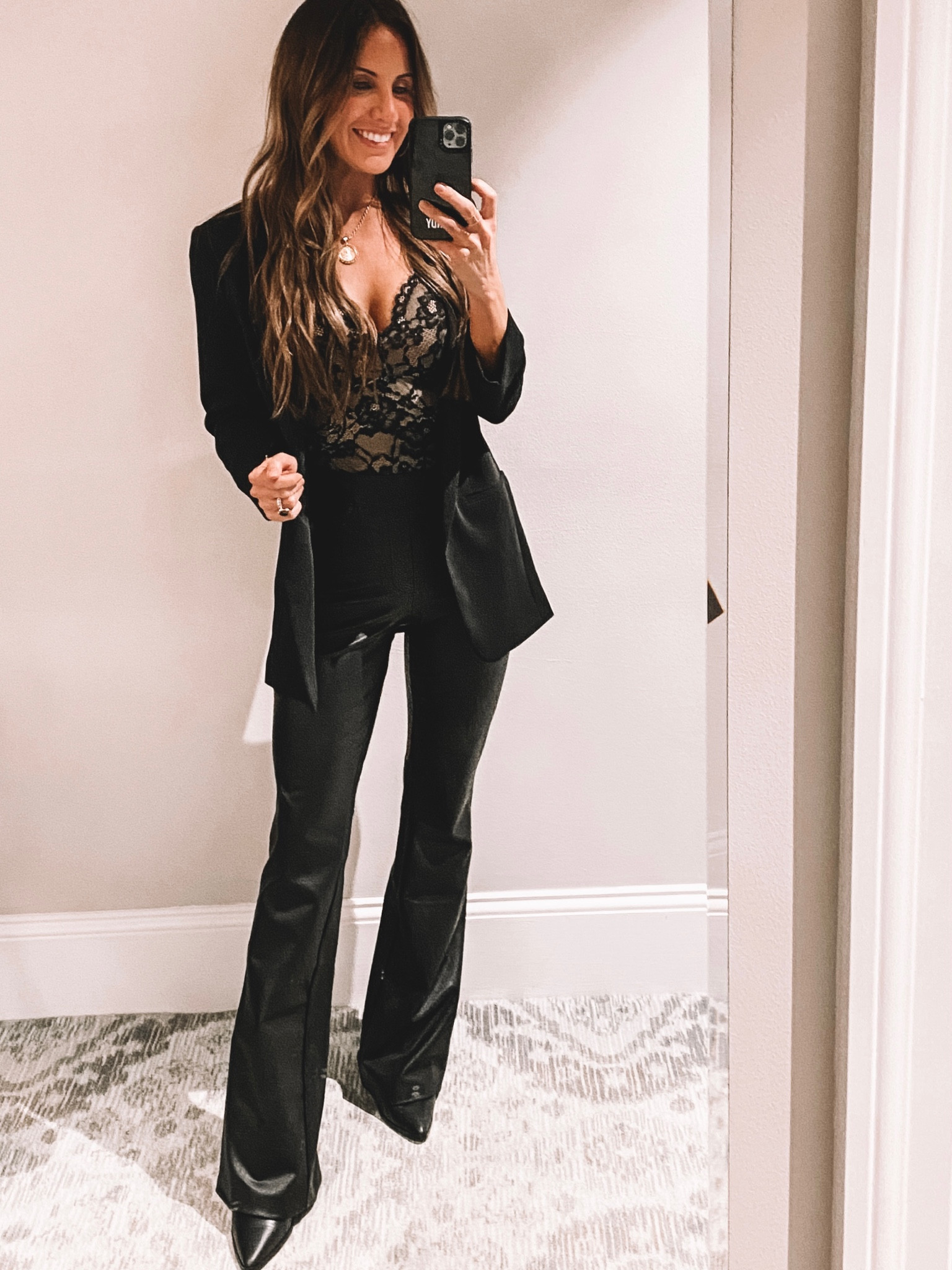 Viral Tik Tok Bodysuit!!
Perfect for a date night! 

Blazer: express (old, linked similar)
Booties: Steve Madden (old, linked similar)


#LTKstyletip #LTKfindsunder50 #LTKfindsunder100