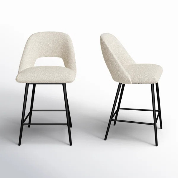 Valdez Boucle Bar & Counter Stool | AllModern