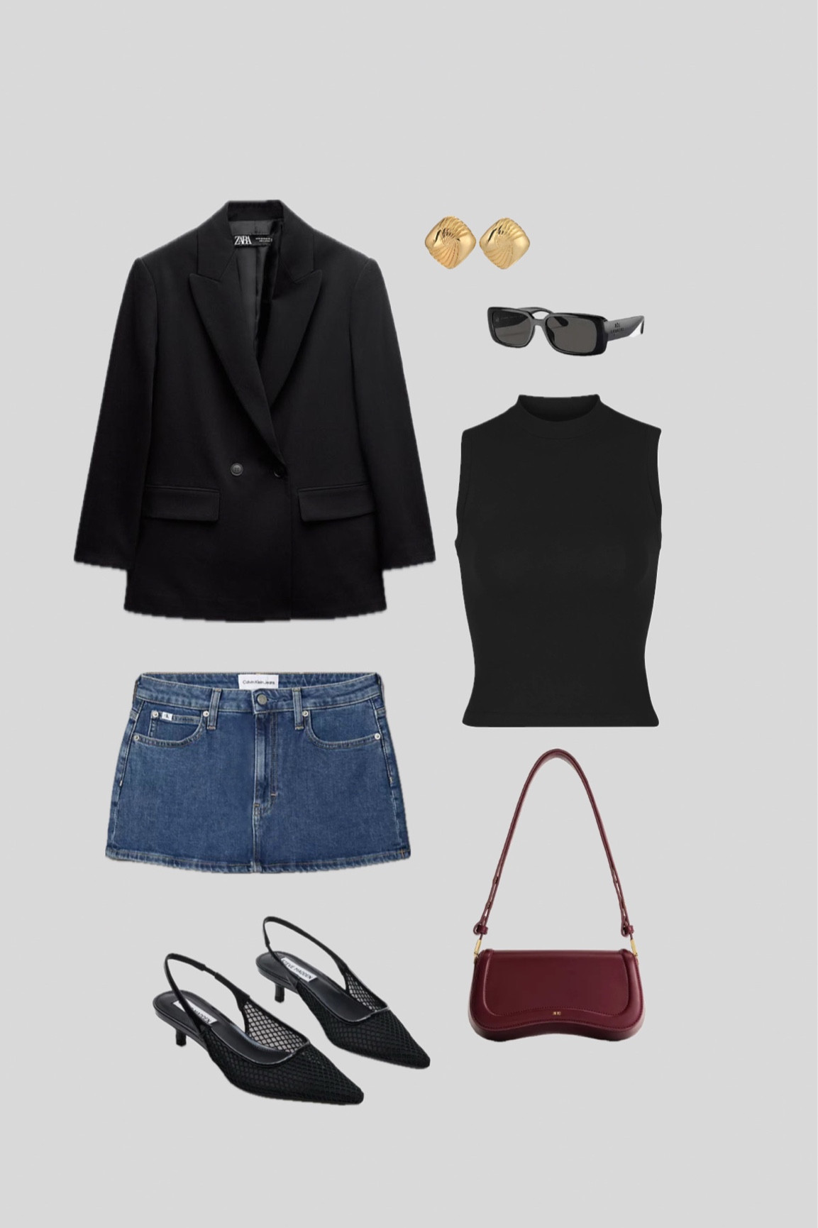 Mini skirt outfit inspo!!👠🖤

#LTKstyletip #LTKfindsunder100 #LTKSeasonal