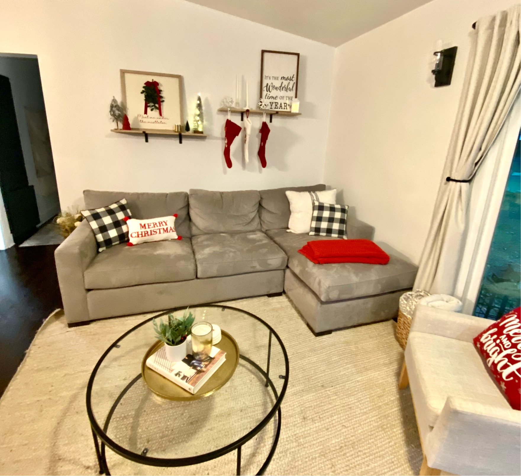 Christmas decor is finally going up

#LTKHoliday #LTKunder50 #LTKSeasonal