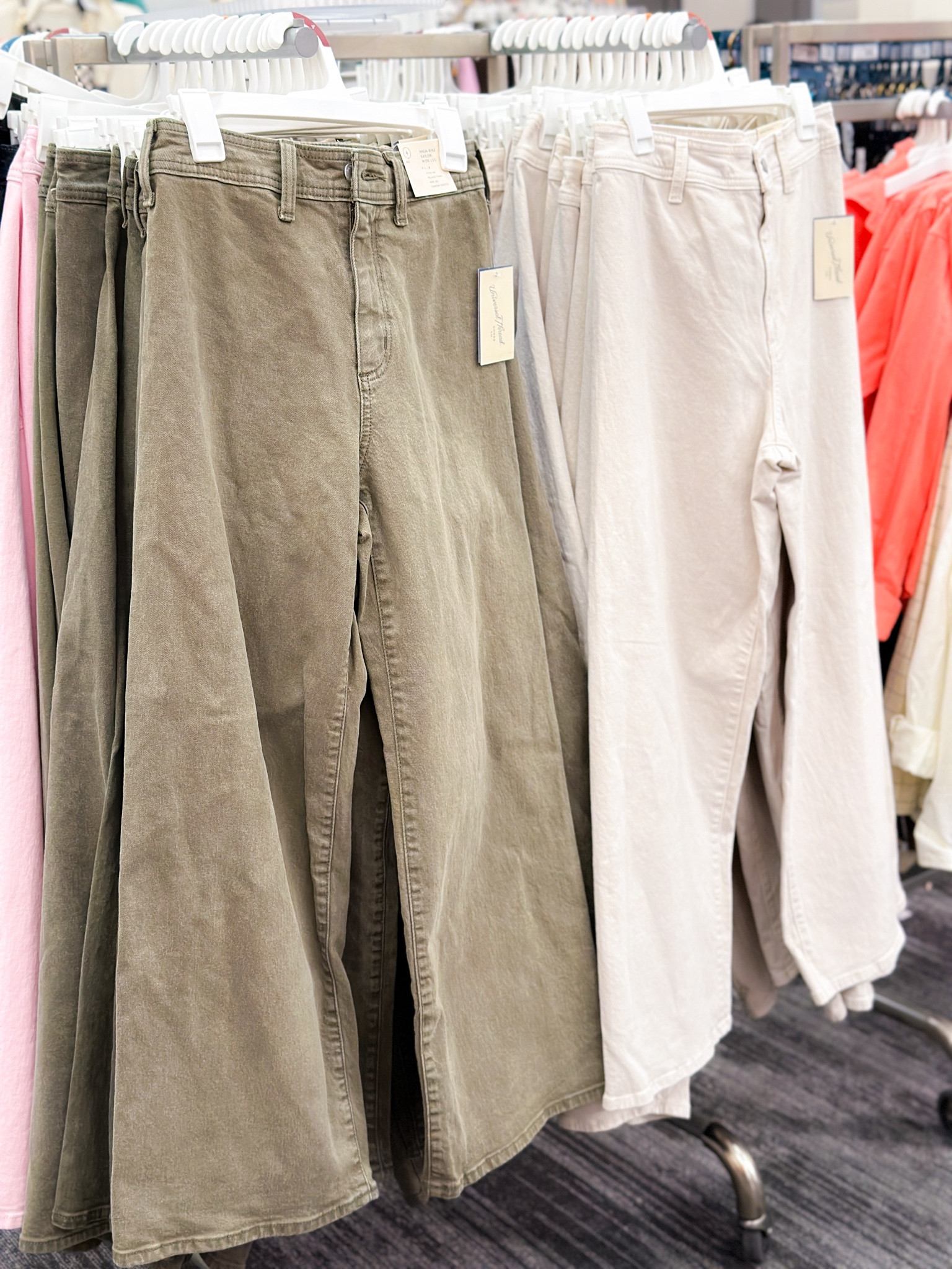 Women's High-Rise Sailor Wide Leg Ankle Jeans at Targett

#LTKStyleTip