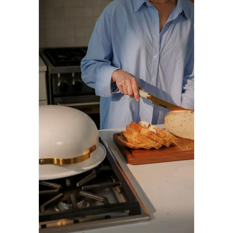 Thyme & Table 2-Piece Non-Stick Bread Pan Set - Cream | Walmart (US)