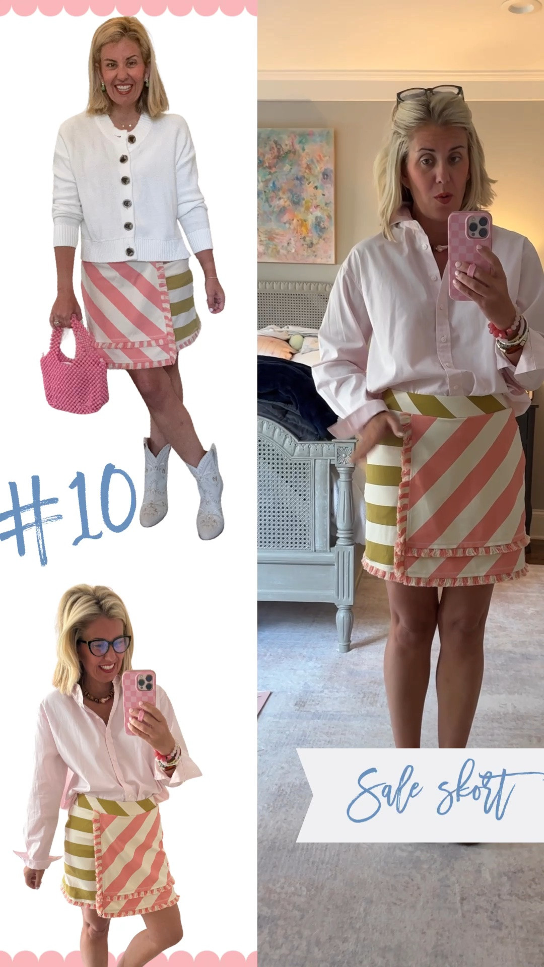 All my favorites (top, skort, earrings) on SALE and fully stocked!! I’m in xs blouse & skort and 8 shoes. 


Codes:
Erin McDermott- mixandmatch 25% off 
Allie +Bess - Catherine20
Loopy - mixandmatchmadness

#LTKmomlife #LTKSeasonal #LTKSaleAlert
