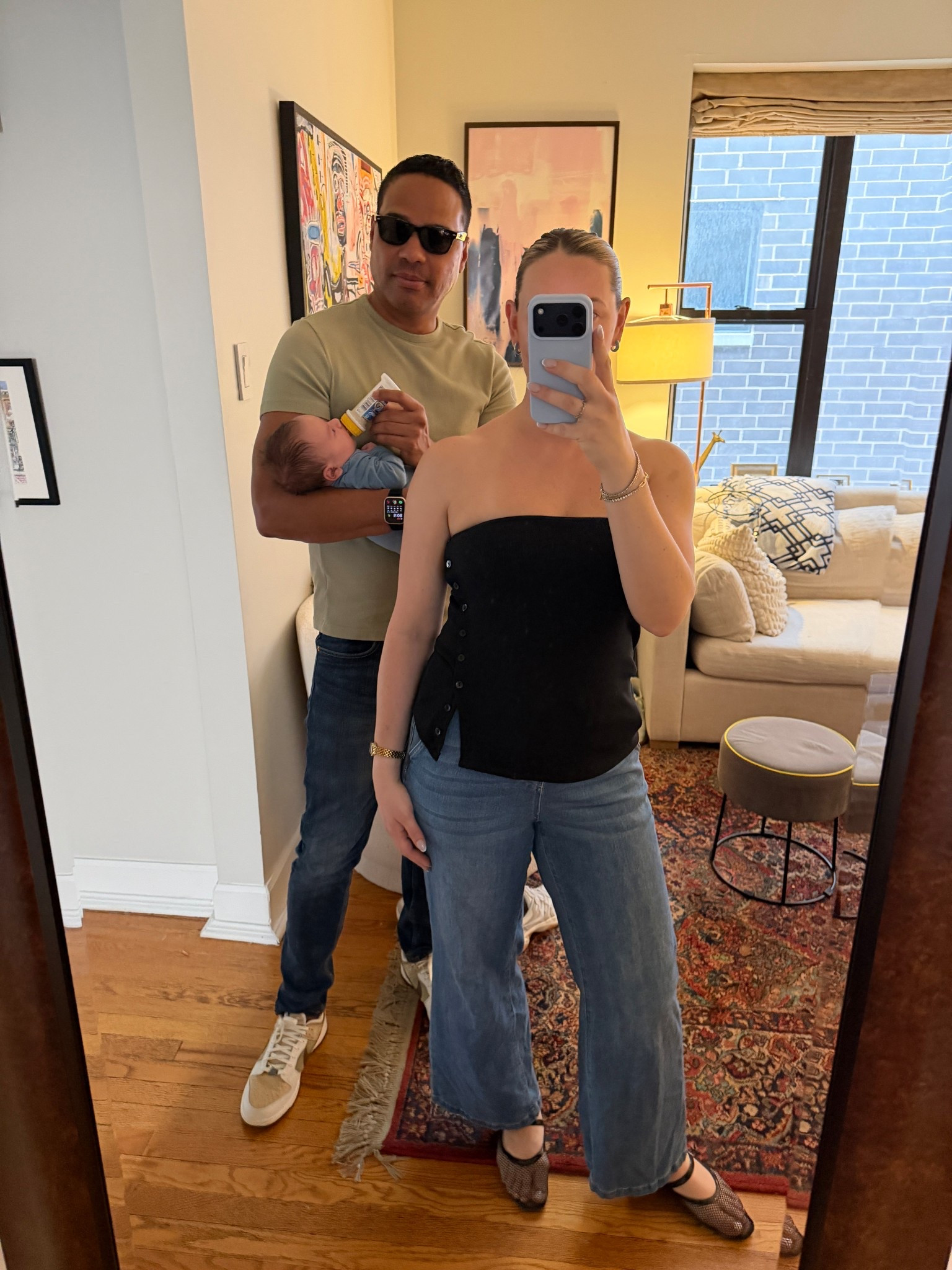 Date night outfit, four weeks post-partum! 

#LTKmomlife #LTKBump #LTKootd