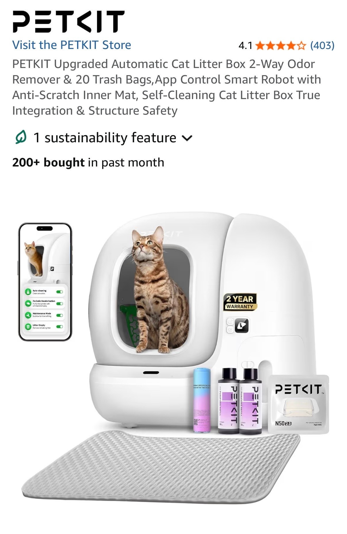Amazon Prime Day must for all cat parents! Literally so easy to set up and to clean! Beats shoveling litter every day! #PrimeDay #Amazon #Cat #CatMom

#LTKSaleAlert #LTKHome #LTKdayinmylife