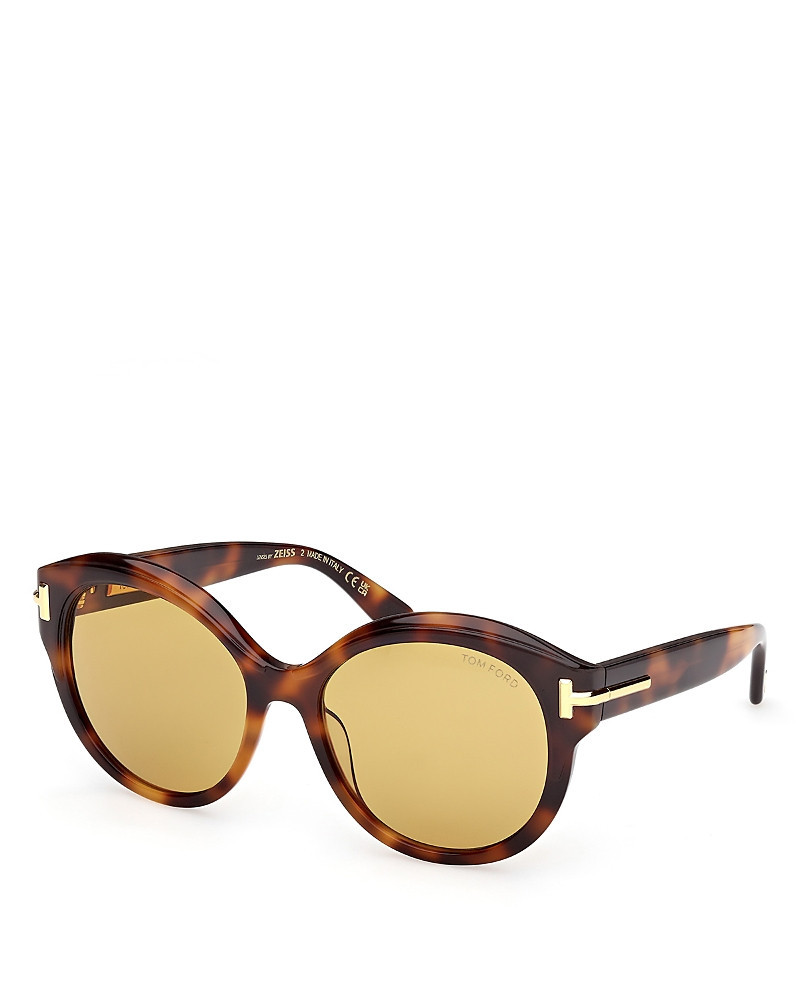 Tom Ford Icon Collection Round Sunglasses, 57mm | Bloomingdale's (US)