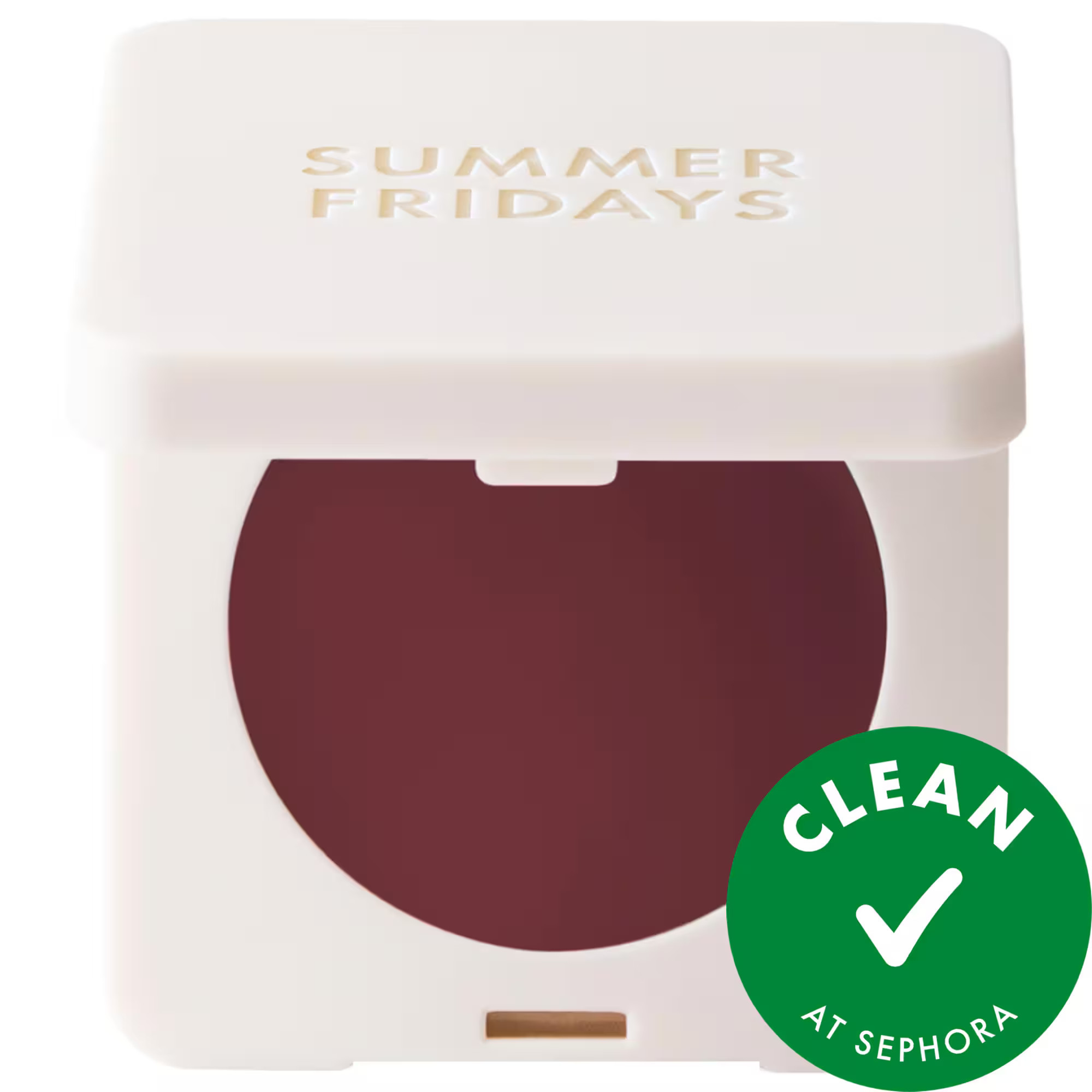 Summer Fridays Blush Butter Balm Hydrating Cream Blush with Peptides Berry Spritz - neutral berry 0.008oz/2.4g | Sephora (US)