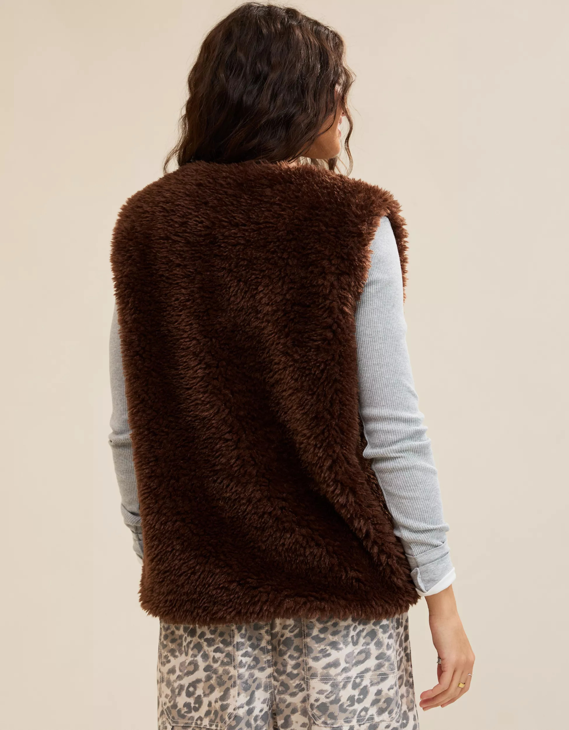 Aerie Faux Fur Vest | Aerie
