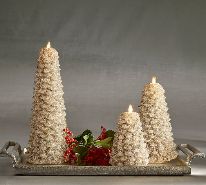 Premium Flameless Trees: True White: Small 6""H | Pottery Barn (US)