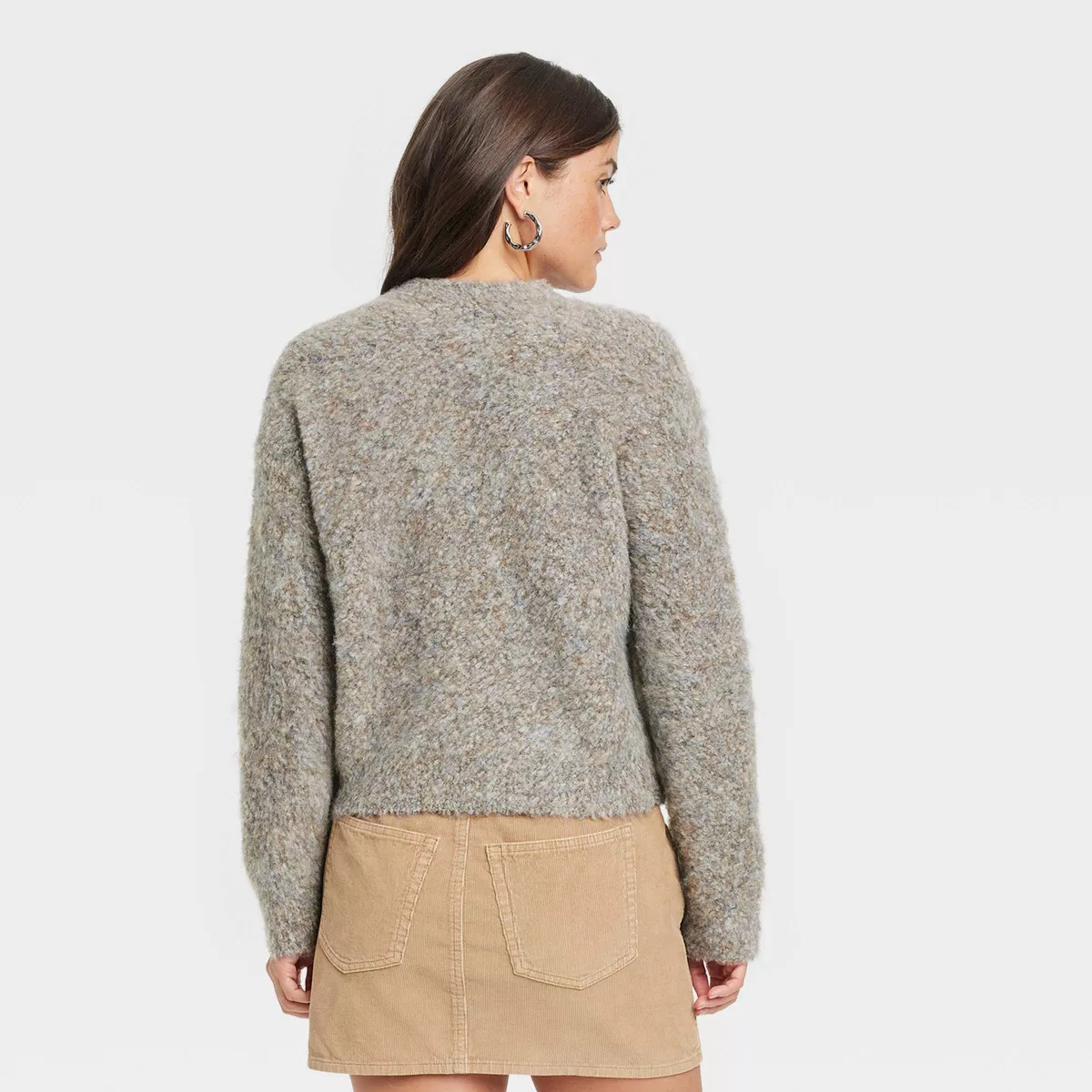 Women's Boucle Crewneck Pullover Sweater - Universal Thread™ | Target