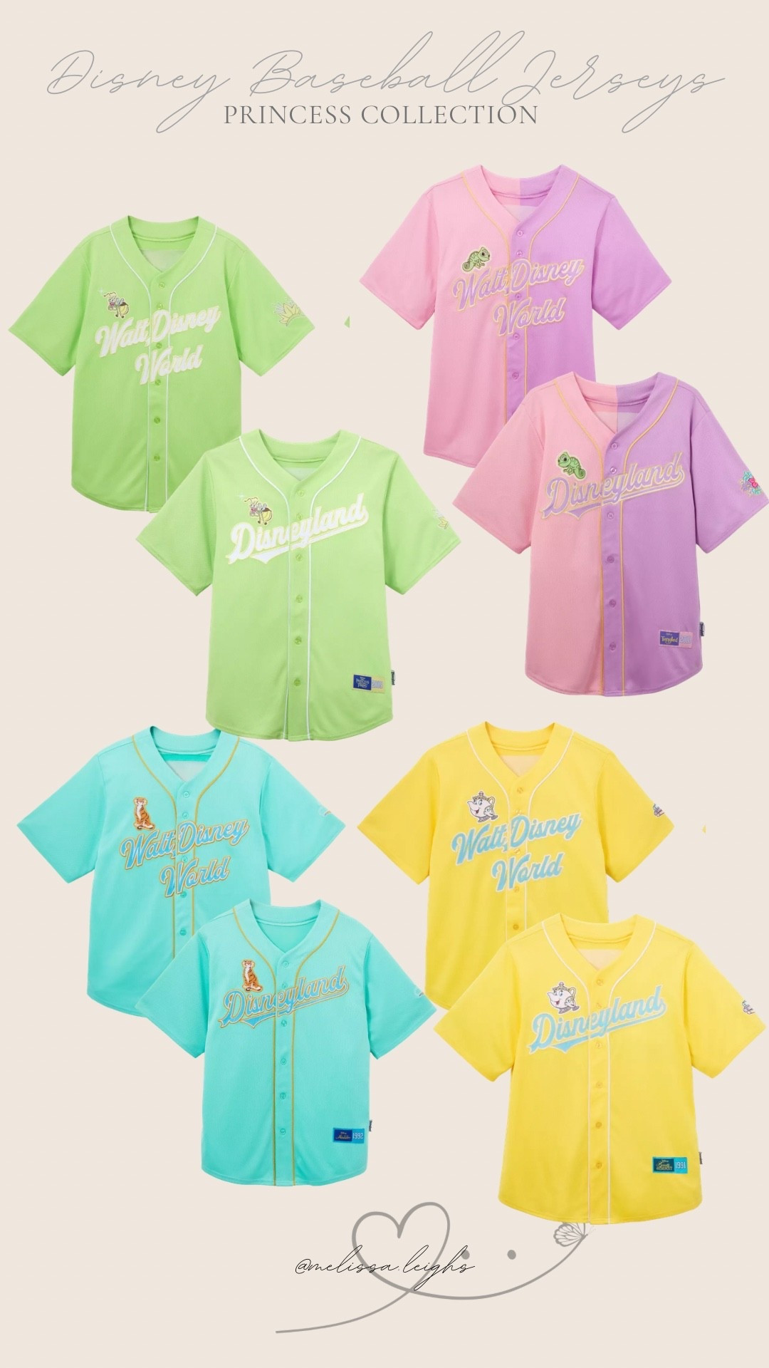 Disney store parks princess baseball jerseys - Tiana, rapunzel, Jasmine and Belle for Disneyland and world 

Midsize, midsize outfit, size 10, ootd, Outfit inspo, Disney princess finds, Disney parks Outfit, Disney bound,  under $50 outfit, affordable outfit, casual outfit, Disney ootd , Disney outfit, minimal Disney style, #ltkdisney, Disney aesthetic, theme park outfit, Disney parks outfit ideas, comfy Disney outfit, 

#LTKootd #LTKTravel #LTKMidsize