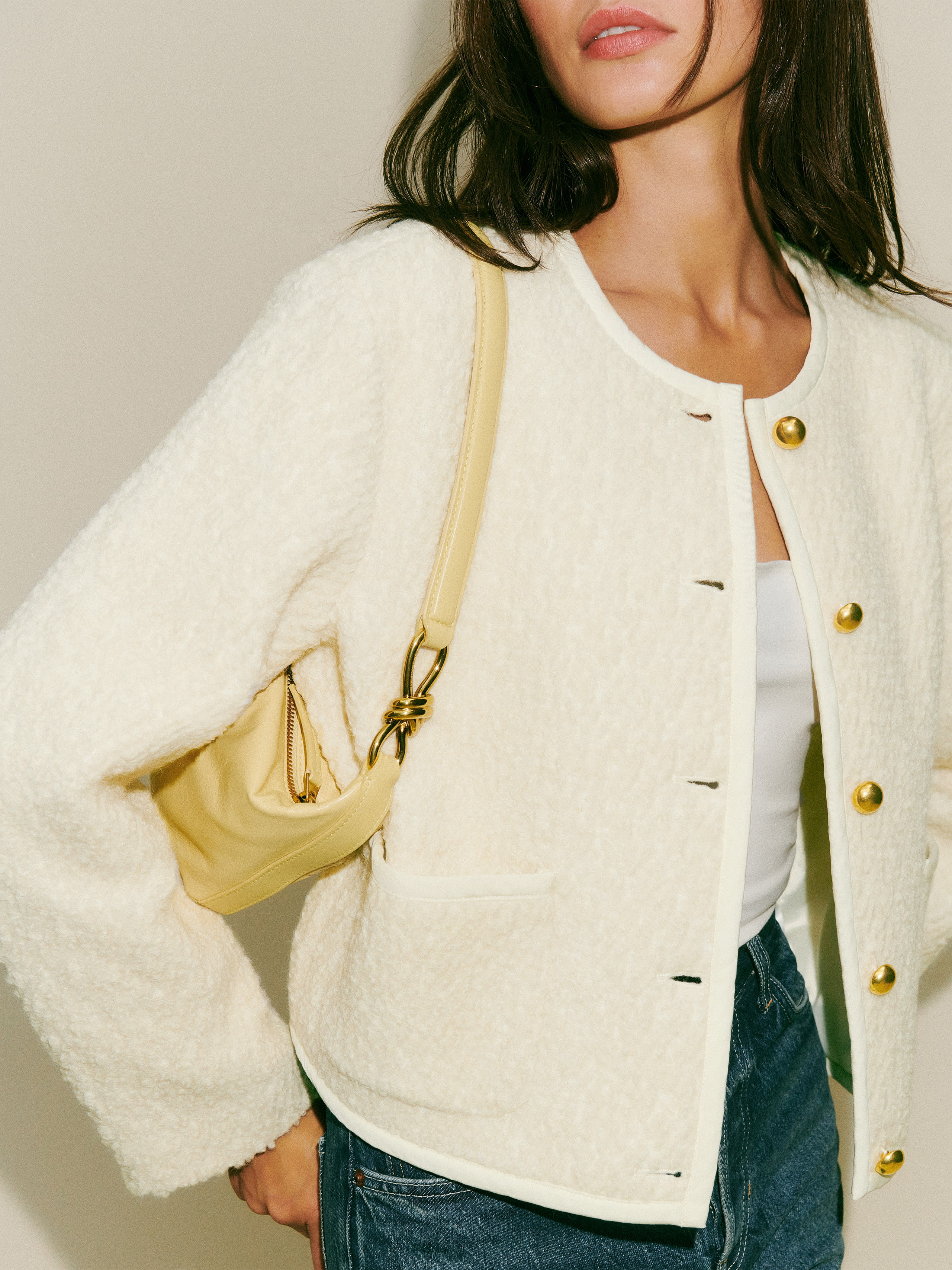 Dale Cropped Jacket | Reformation (Global)