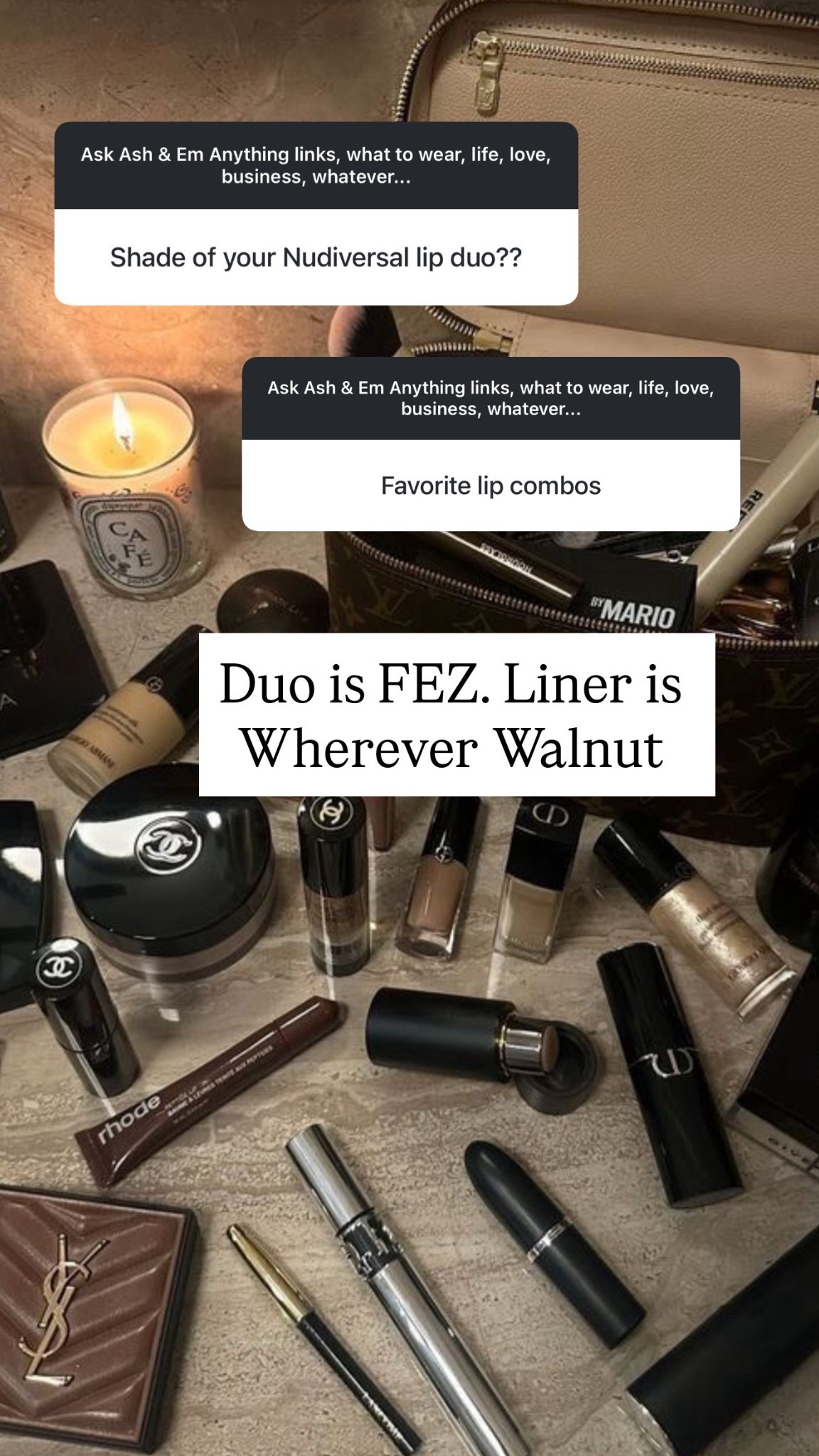 best selling / current favorite lip combo 