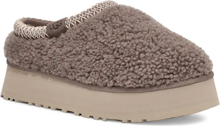 UGG® Tazz Maxi Curly Genuine Shearling Platform Slipper (Women) | Nordstrom | Nordstrom