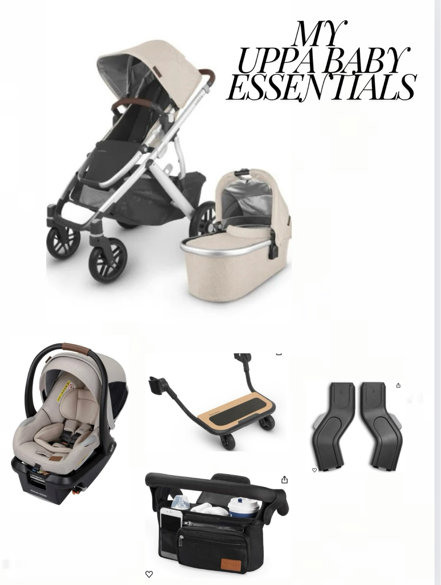 The Uppa Baby Vista is the best of the best. Did you know you can get adapters for almost any infant car seat to make a travel system? We're reusing Fayte's car seat for Fallyn and hooking the Maxi Cosi up to our Uppa Baby stroller. Win - win! 


#Amazon #NewBorn #TravelSystem 

#LTKBump #LTKBaby #LTKKids