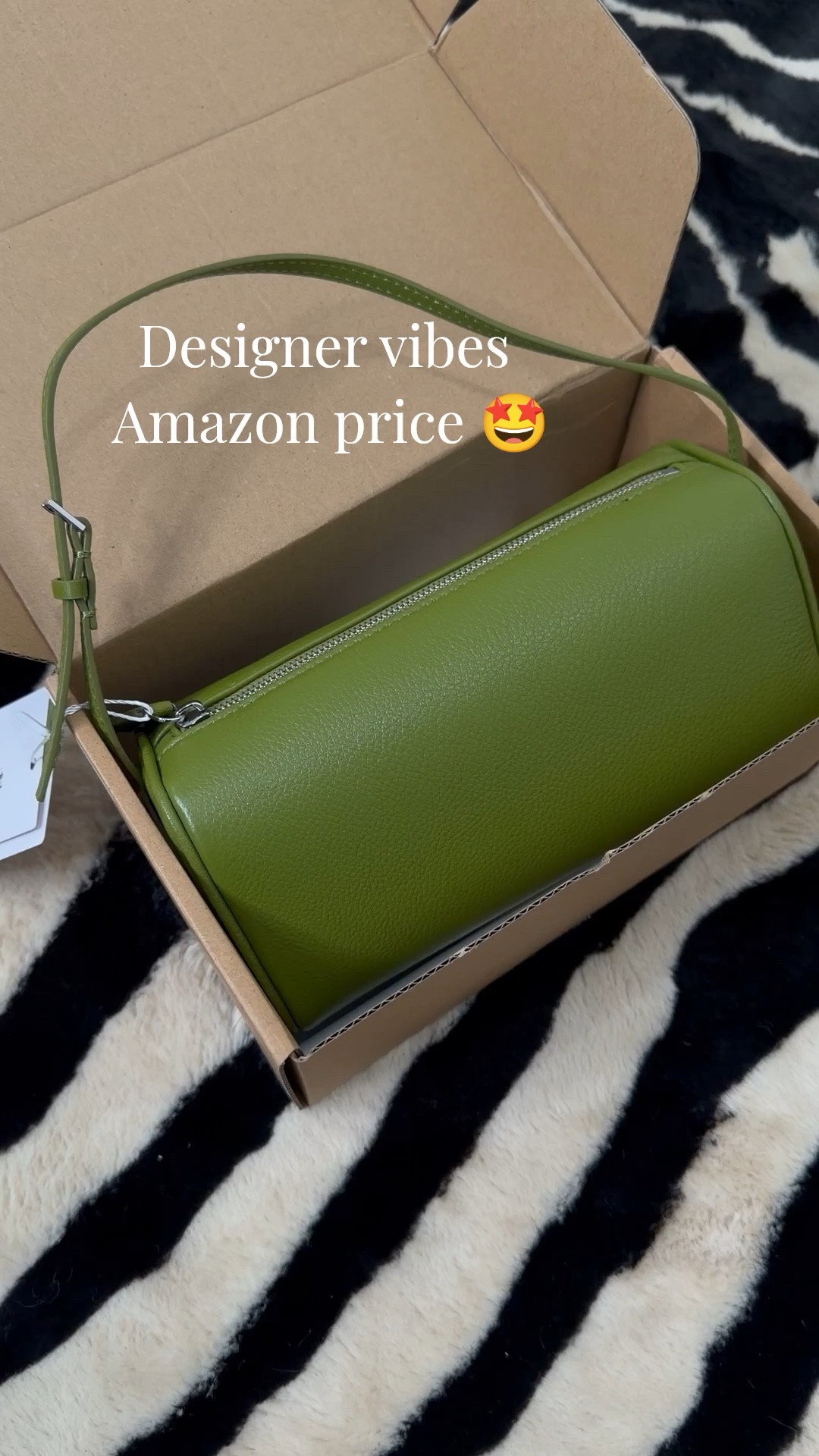 The green is fun! It’s a little darker than the video. Giving The Row vibes!  Genuine leather. More colors available. The size would be best suited as an evening bag or special occasion. 

#LTKootd #LTKPetite #LTKSeasonal