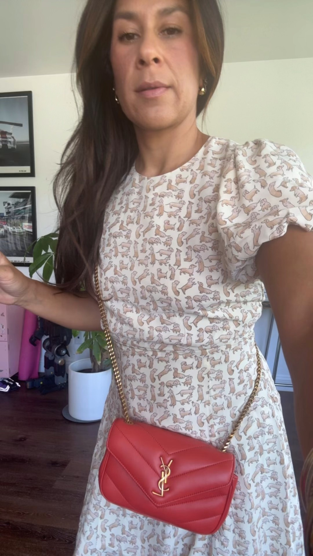 What I wore to Sunday funday! A little business in the front and party in the back! Love the open back and the fun doggy print! Great easy sandals and a pop of color with my purse  

#LTKShoeCrush #LTKFindsUnder50 #LTKSeasonal